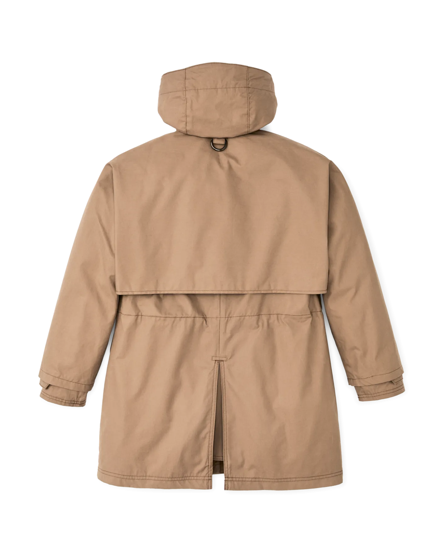 Women's Aviator Cloth Long Raincoat