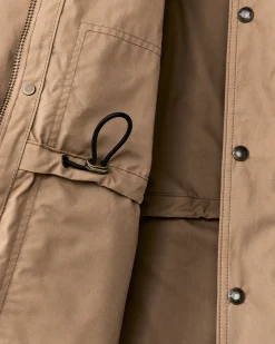 Women's Aviator Cloth Long Raincoat