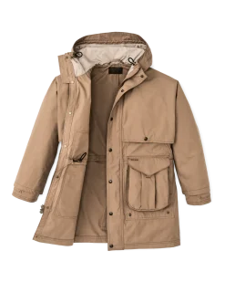 Women's Aviator Cloth Long Raincoat