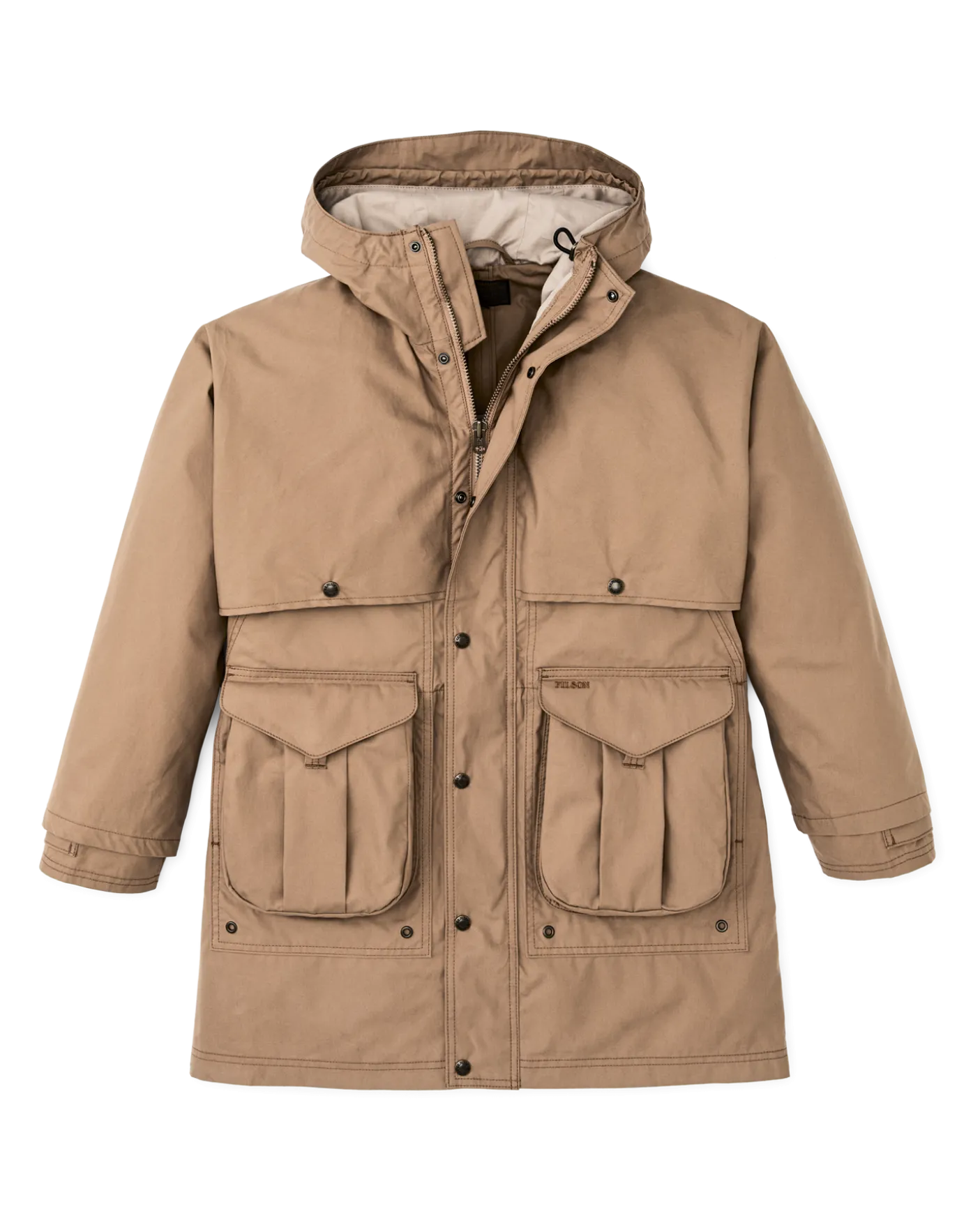 Women's Aviator Cloth Long Raincoat