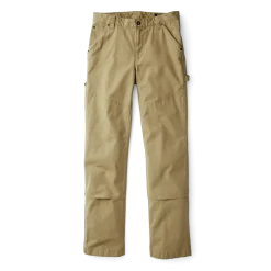 Women's Canvas Straight-leg Pants