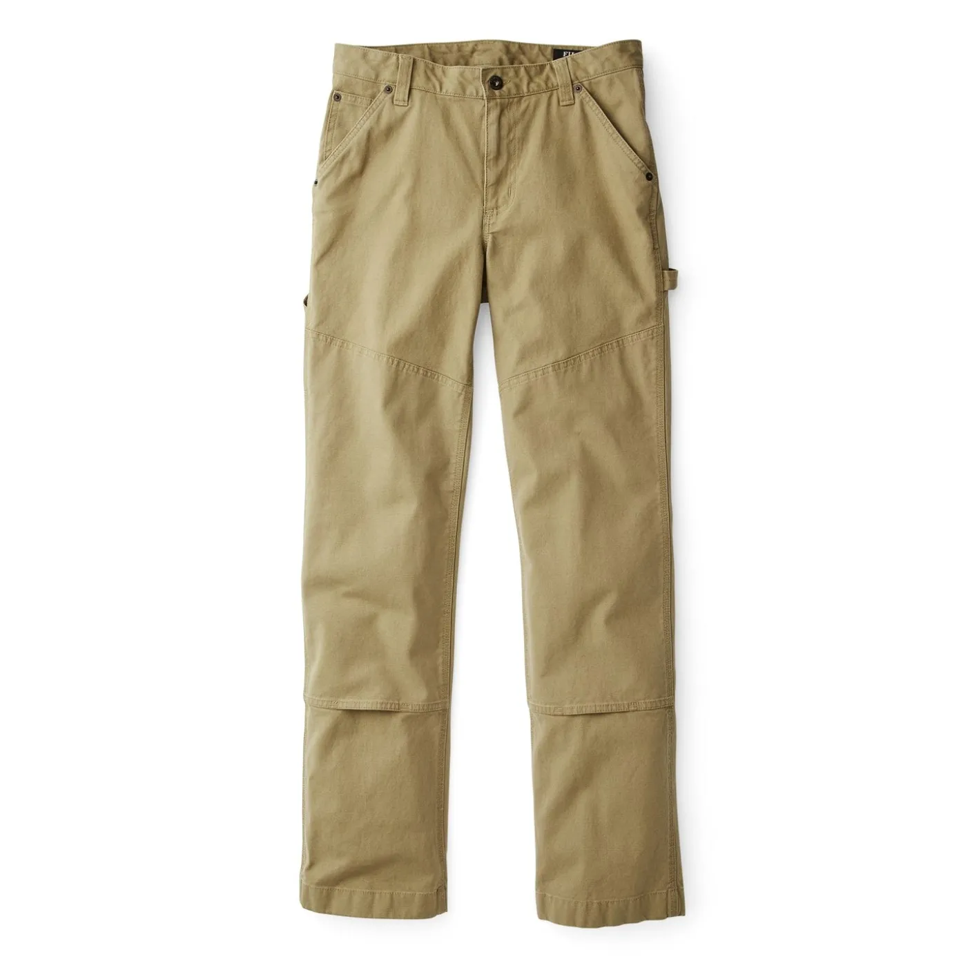 Women's Canvas Straight-leg Pants