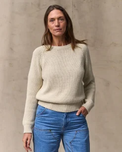 Women's Cotton Crewneck Sweater