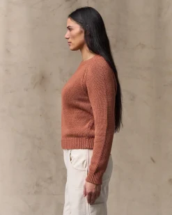 Women's Cotton Crewneck Sweater