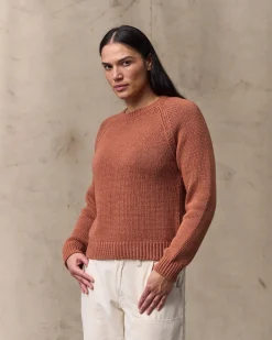 Women's Cotton Crewneck Sweater