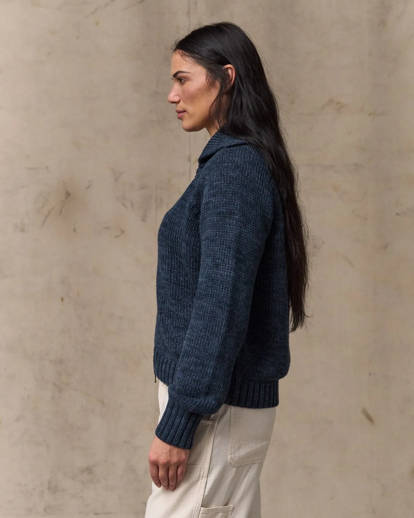 Women's Cotton Full-zip Cardigan