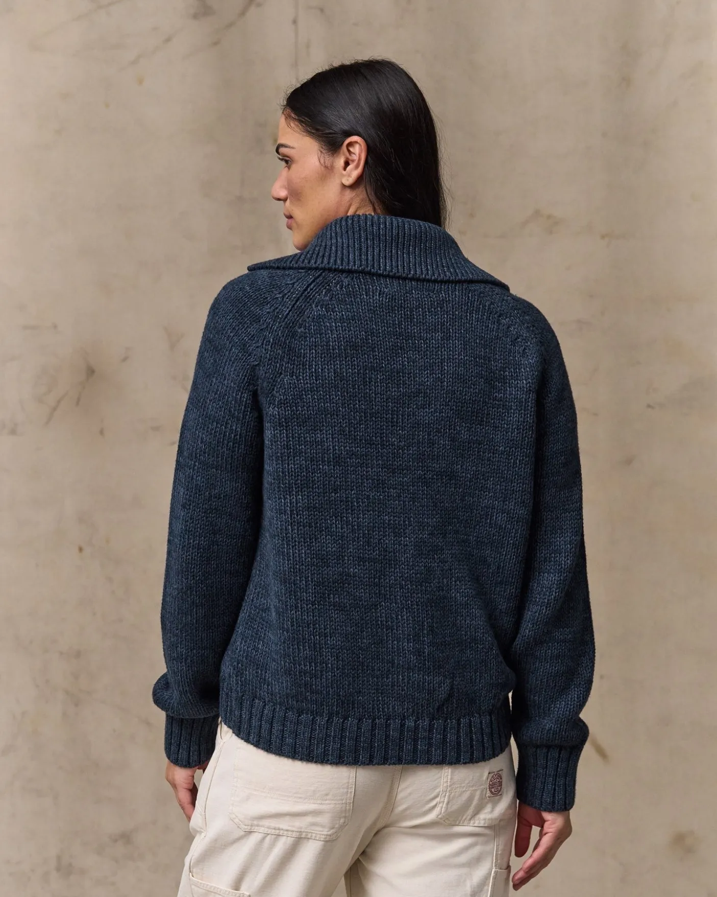 Women's Cotton Full-zip Cardigan