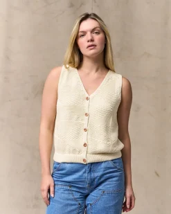 Women's Cotton Sweater Vest