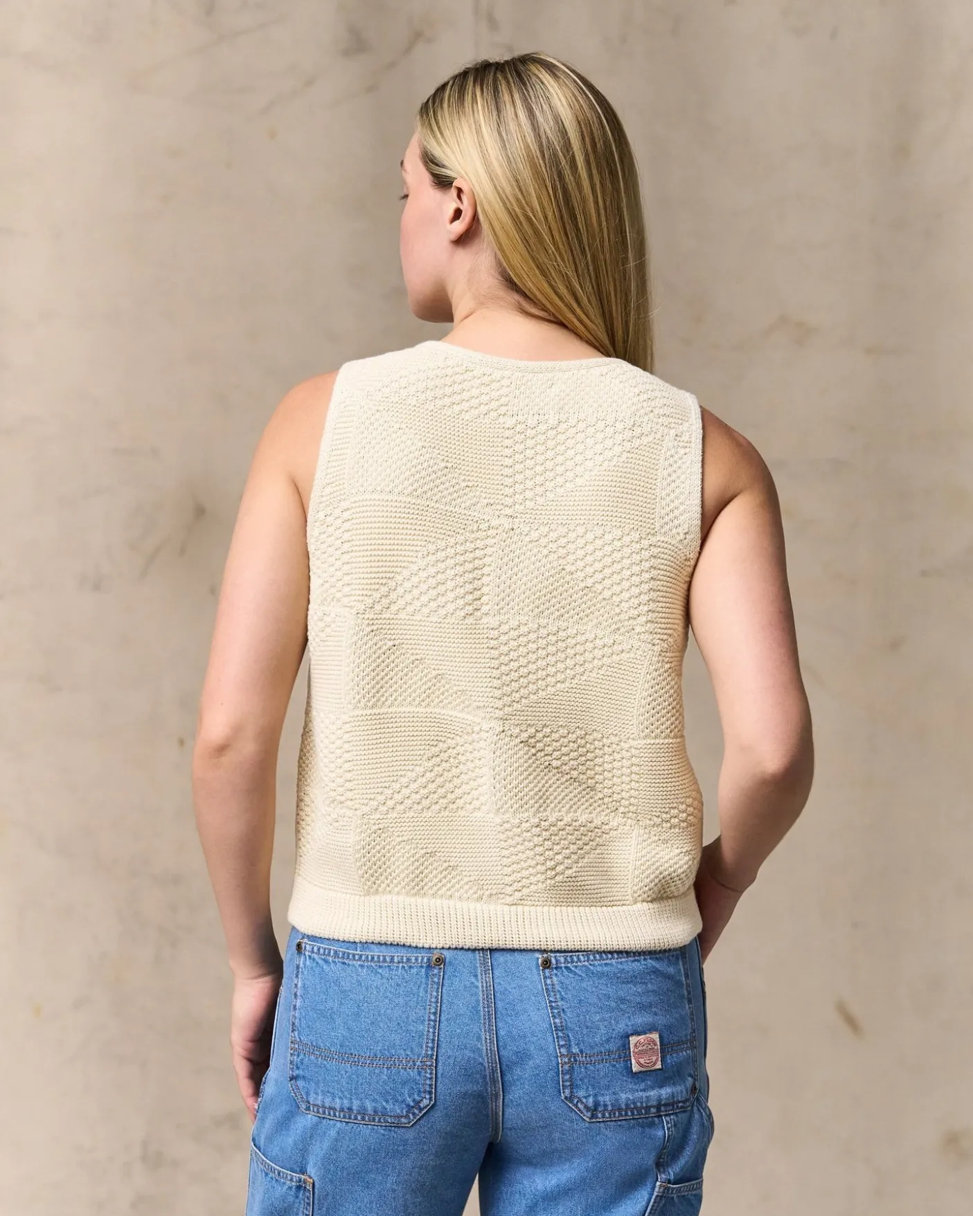 Women's Cotton Sweater Vest