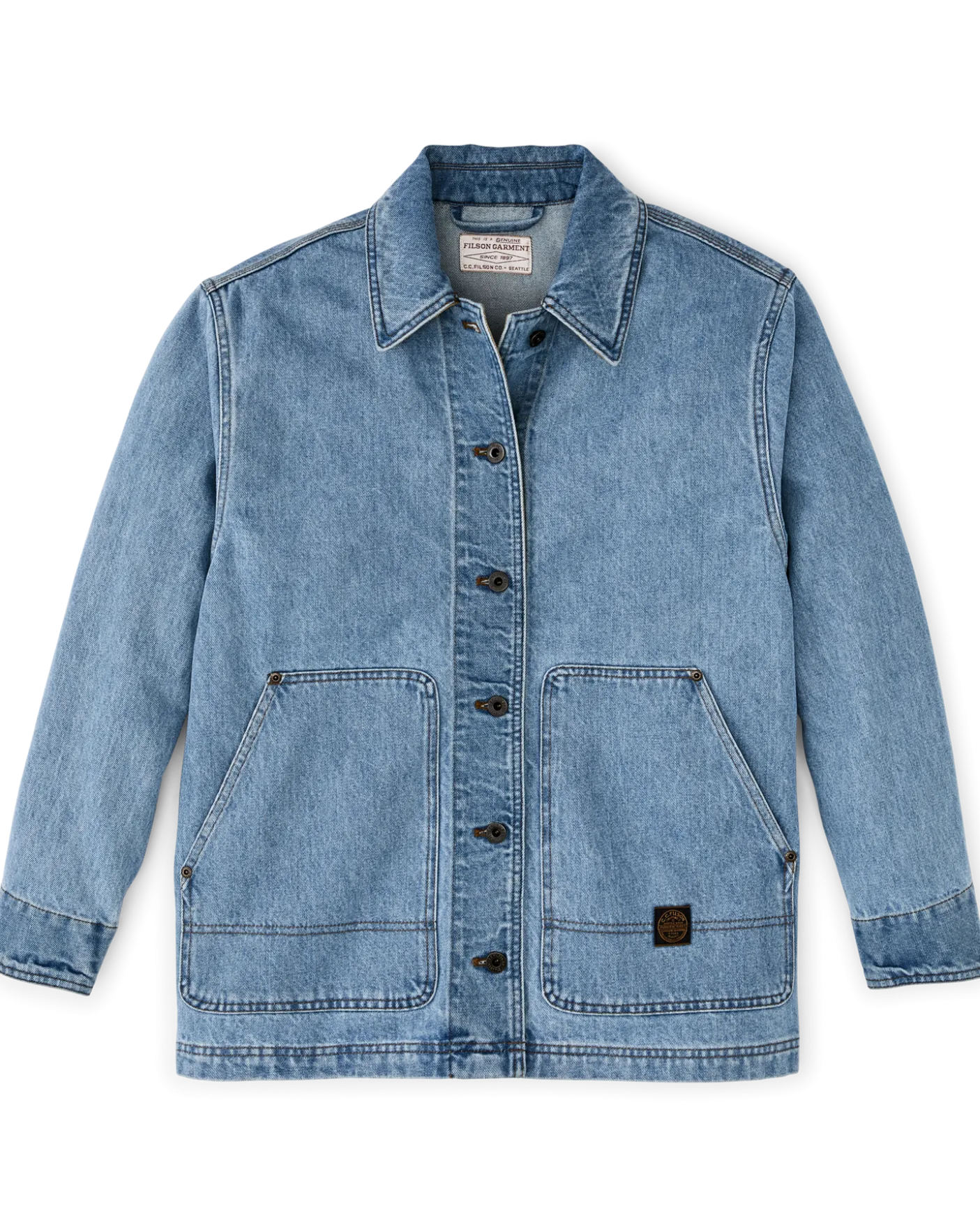 Women's Denim Barn Coat