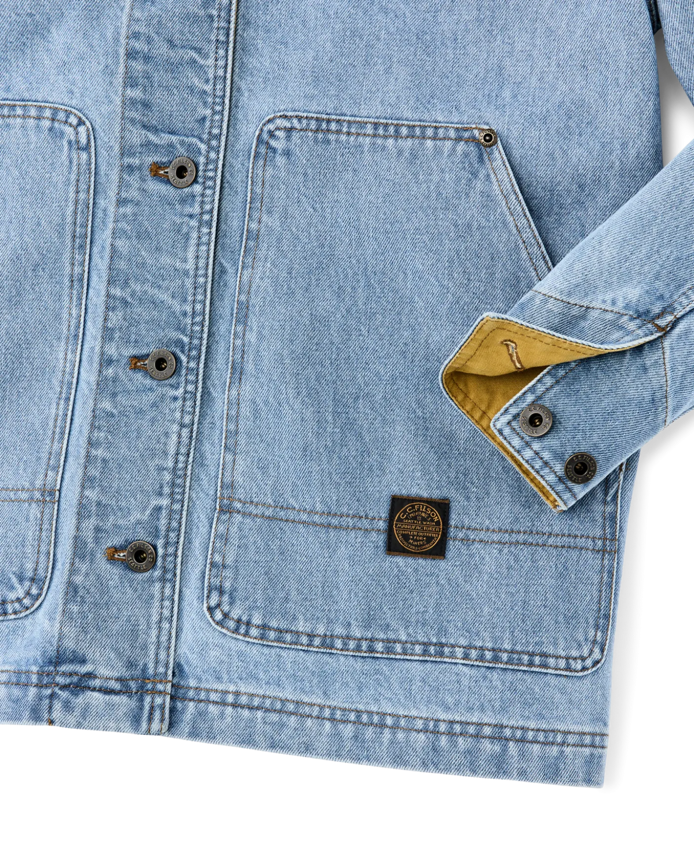 Women's Denim Barn Coat