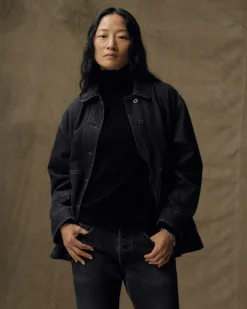 Women's Denim Barn Coat