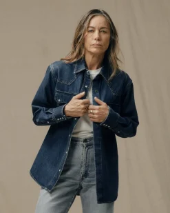 Women's Denim Western Shirt