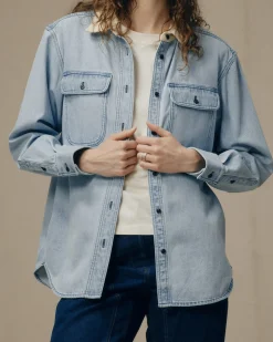 Women's Denim Work Shirt