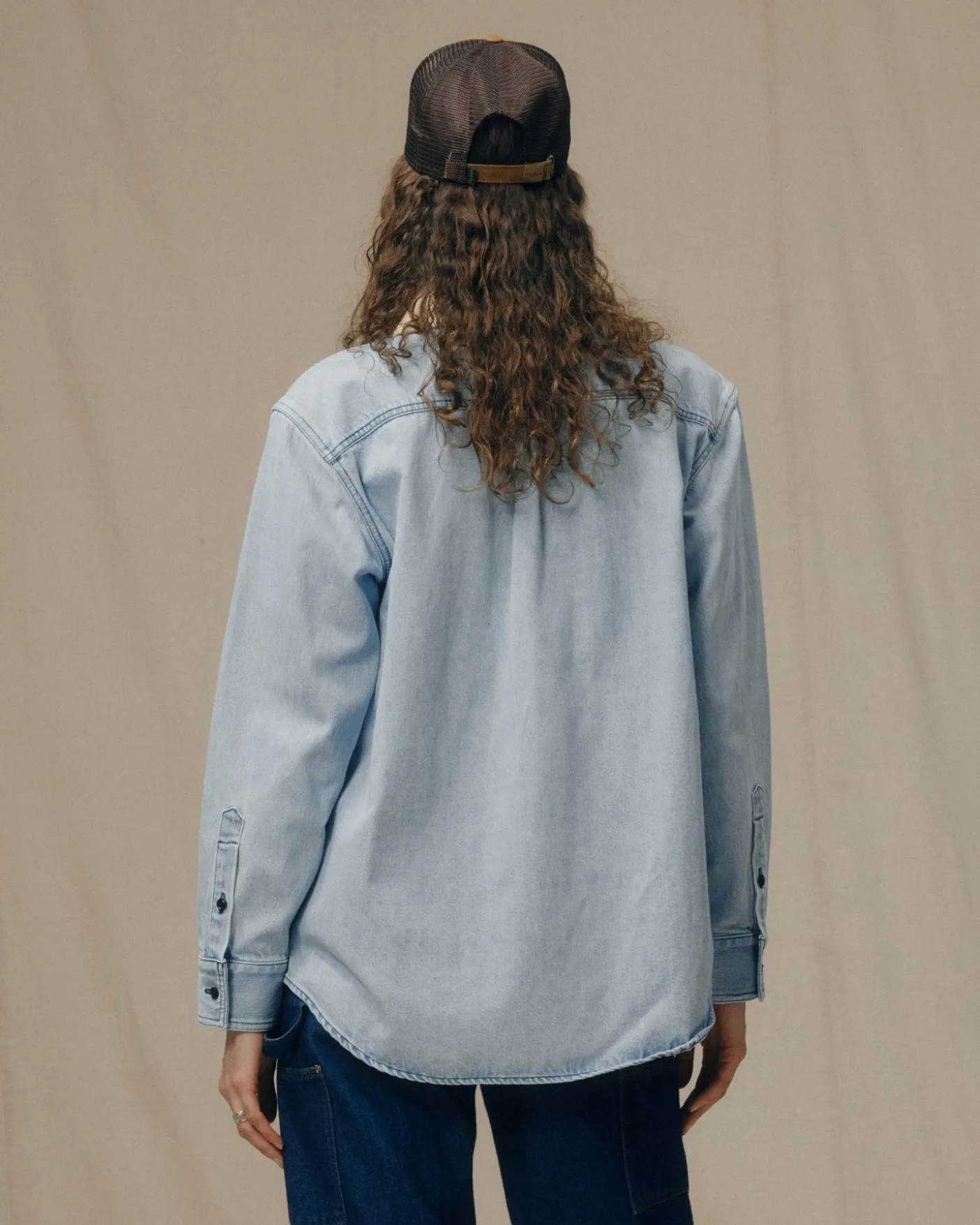 Women's Denim Work Shirt