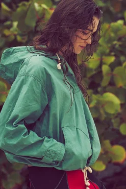 Women's Dry Wax Hooded Popover
