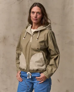 Women's Dry Wax Hooded Popover