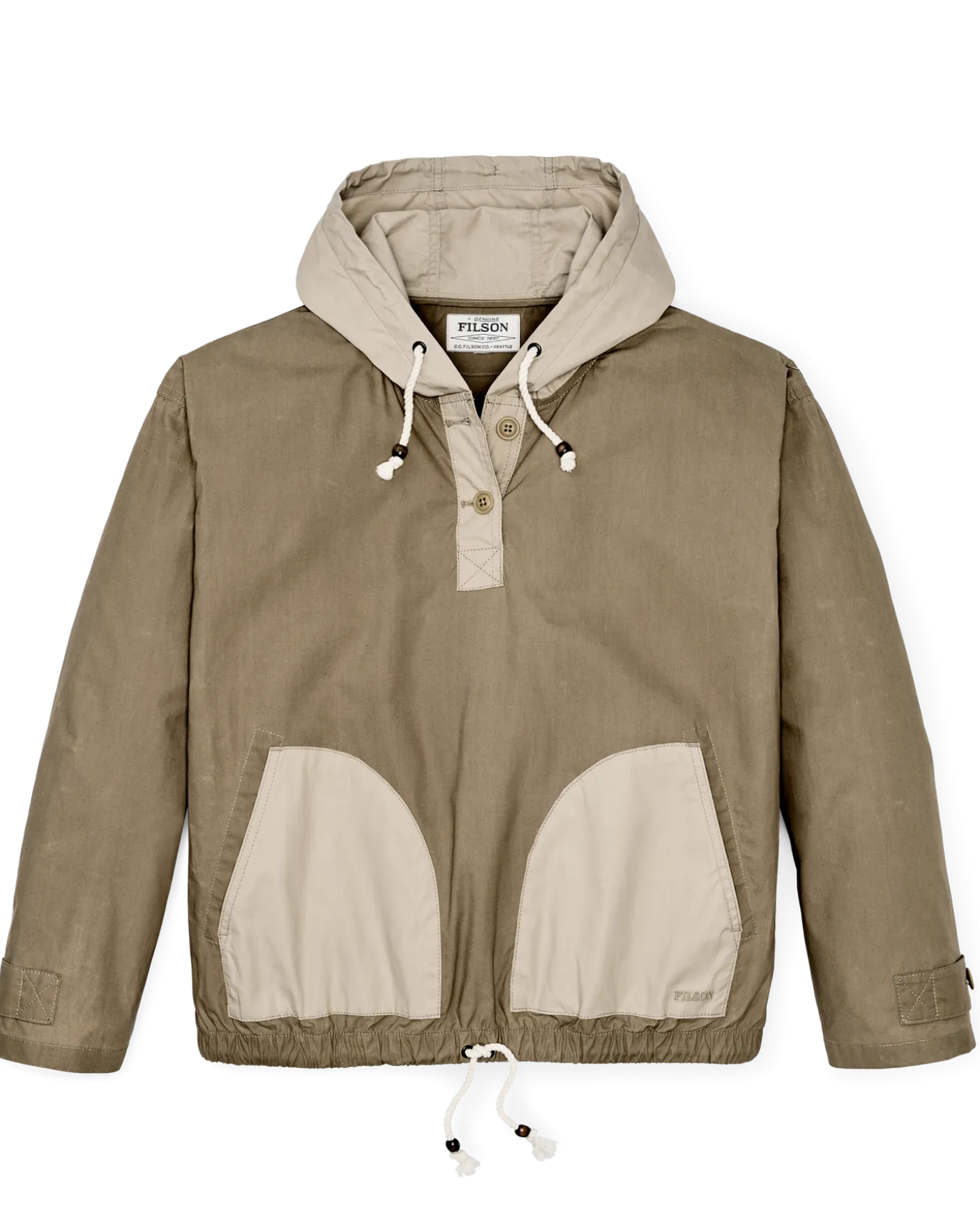 Women's Dry Wax Hooded Popover