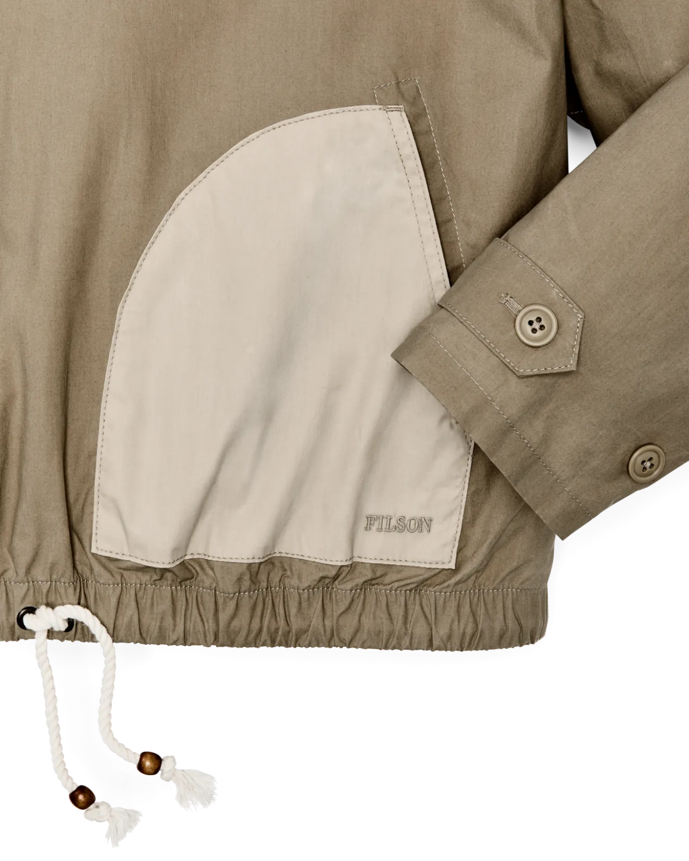 Women's Dry Wax Hooded Popover