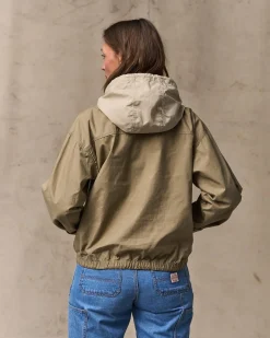 Women's Dry Wax Hooded Popover