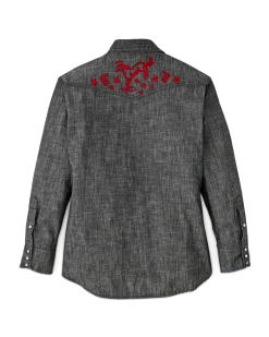 Women's Embroidered Western Shirt