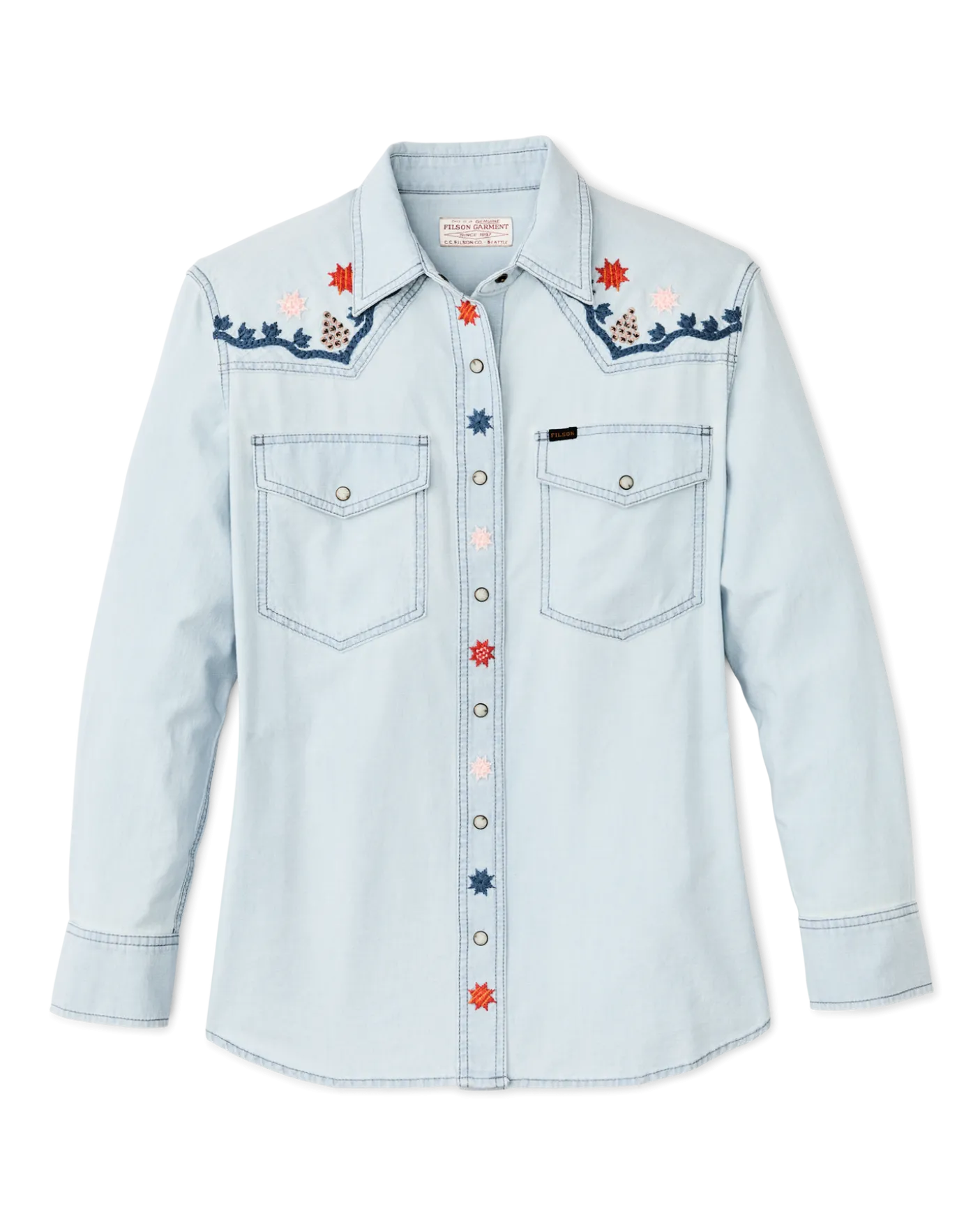 Women's Embroidered Western Shirt