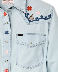 Women's Embroidered Western Shirt