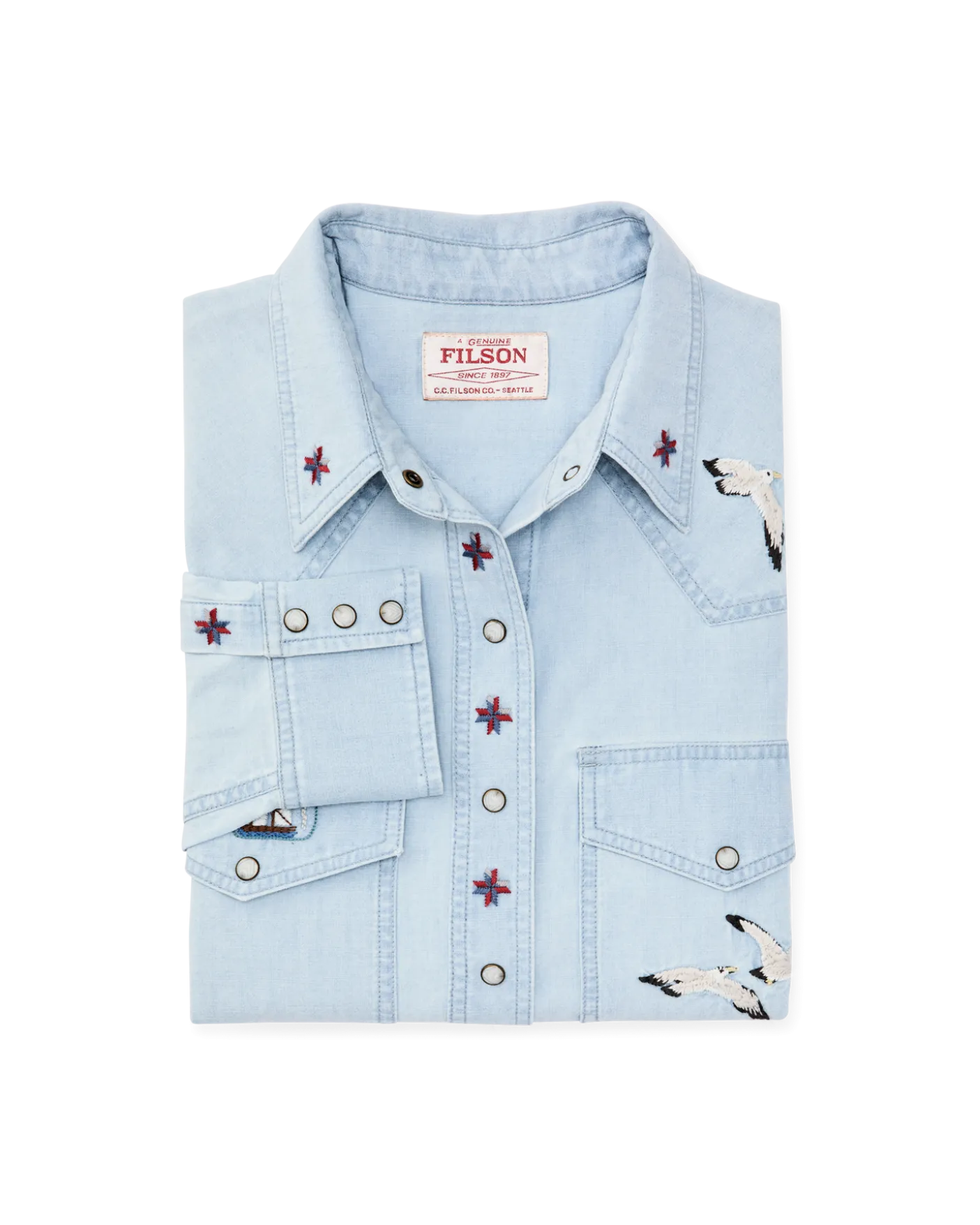 Women's Embroidered Western Shirt