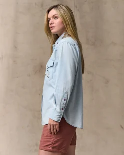 Women's Embroidered Western Shirt