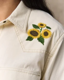 Women's Embroidered Western Shirt