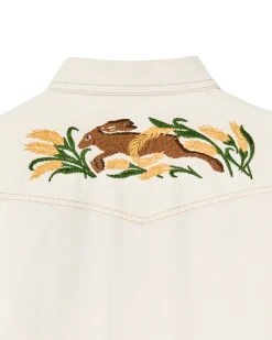 Women's Embroidered Western Shirt