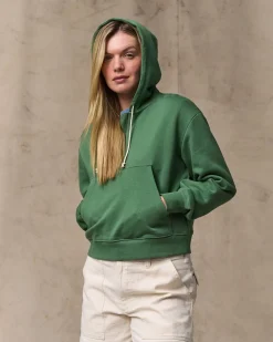 Women's French Terry Half-zip Hoodie