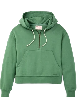 Women's French Terry Half-zip Hoodie