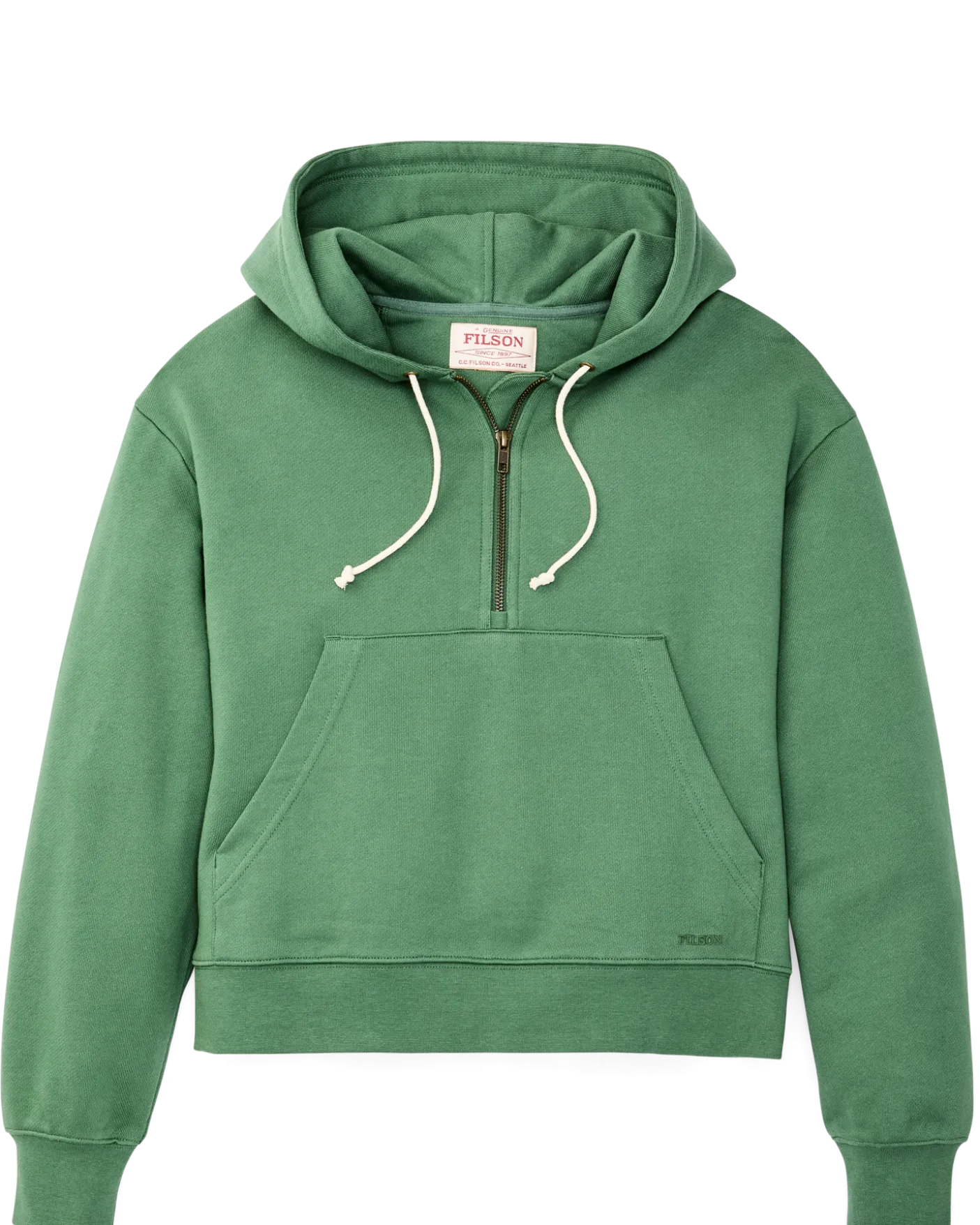 Women's French Terry Half-zip Hoodie