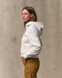 Women's French Terry Half-zip Hoodie