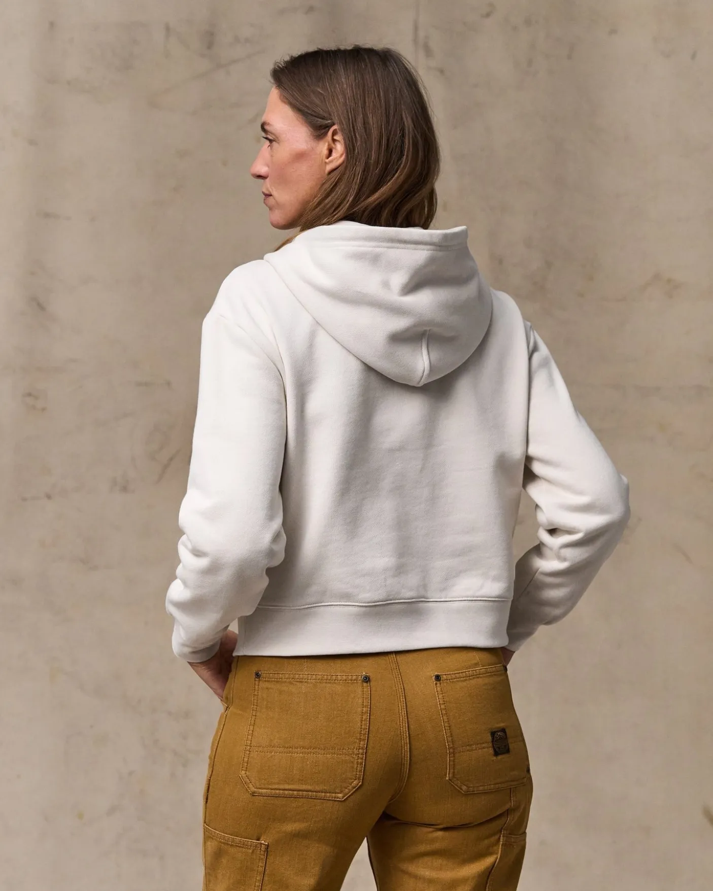 Women's French Terry Half-zip Hoodie