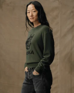 Women's Graphic Wool Sweater
