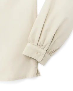 Women's Long Sleeve Twill Camp Shirt