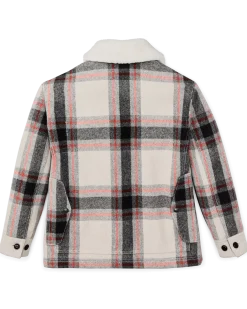 Women's Mackinaw Wool Shearling Cruiser Jacket