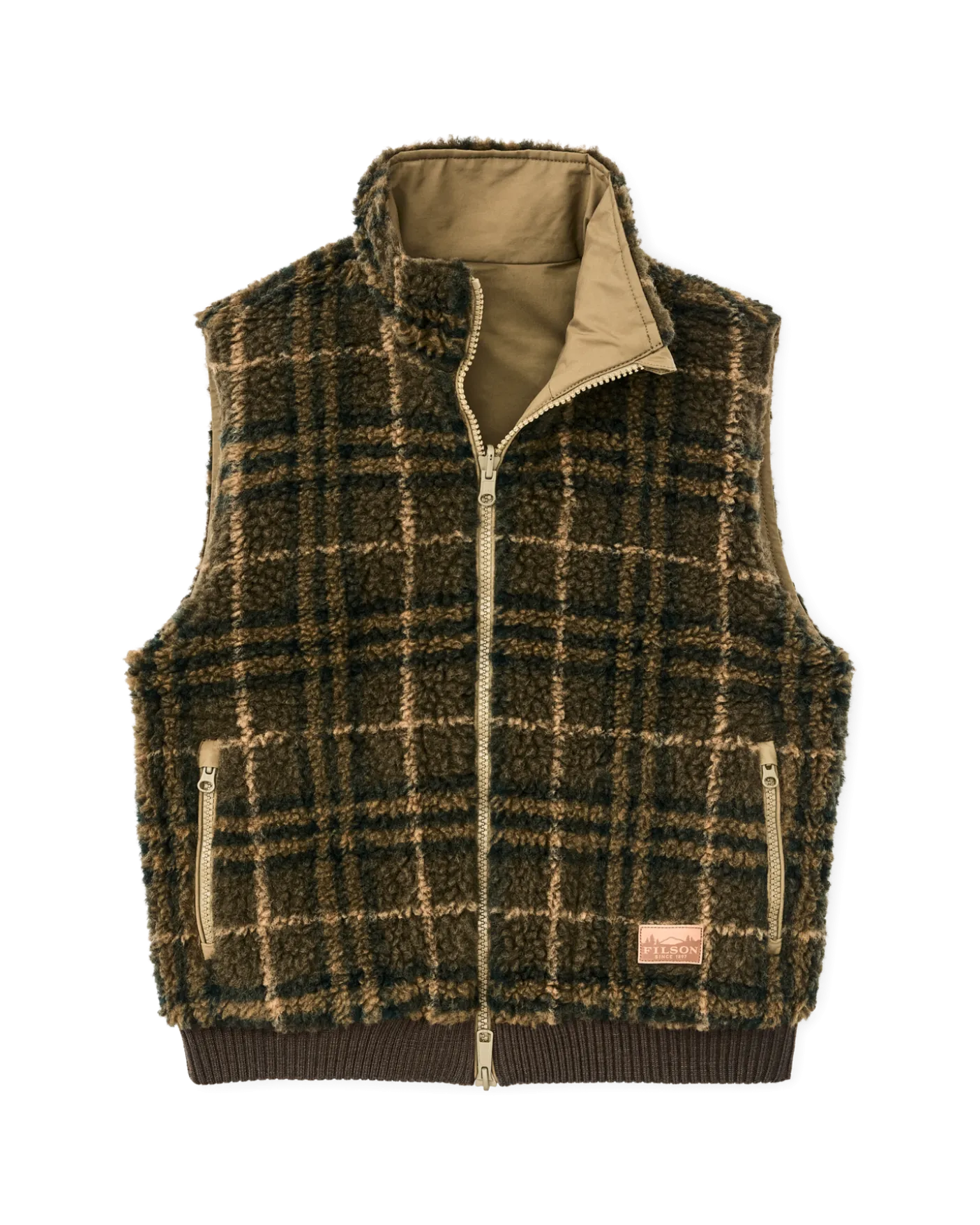 Women's Reversible Woolly Fleece Vest