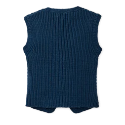 Women's Rustic Cable Knit Vest