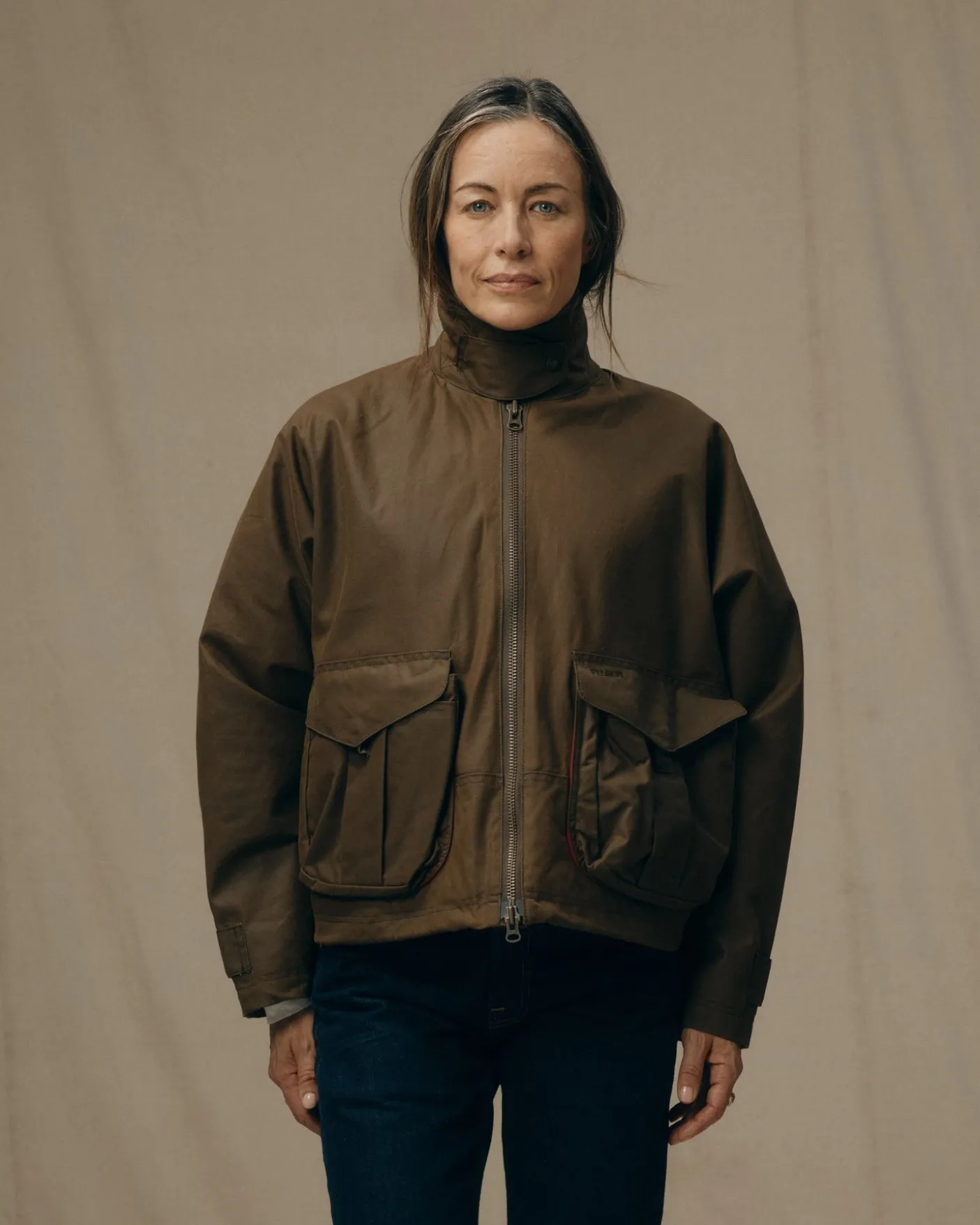 Women's Shelter Cloth Short Work Jacket
