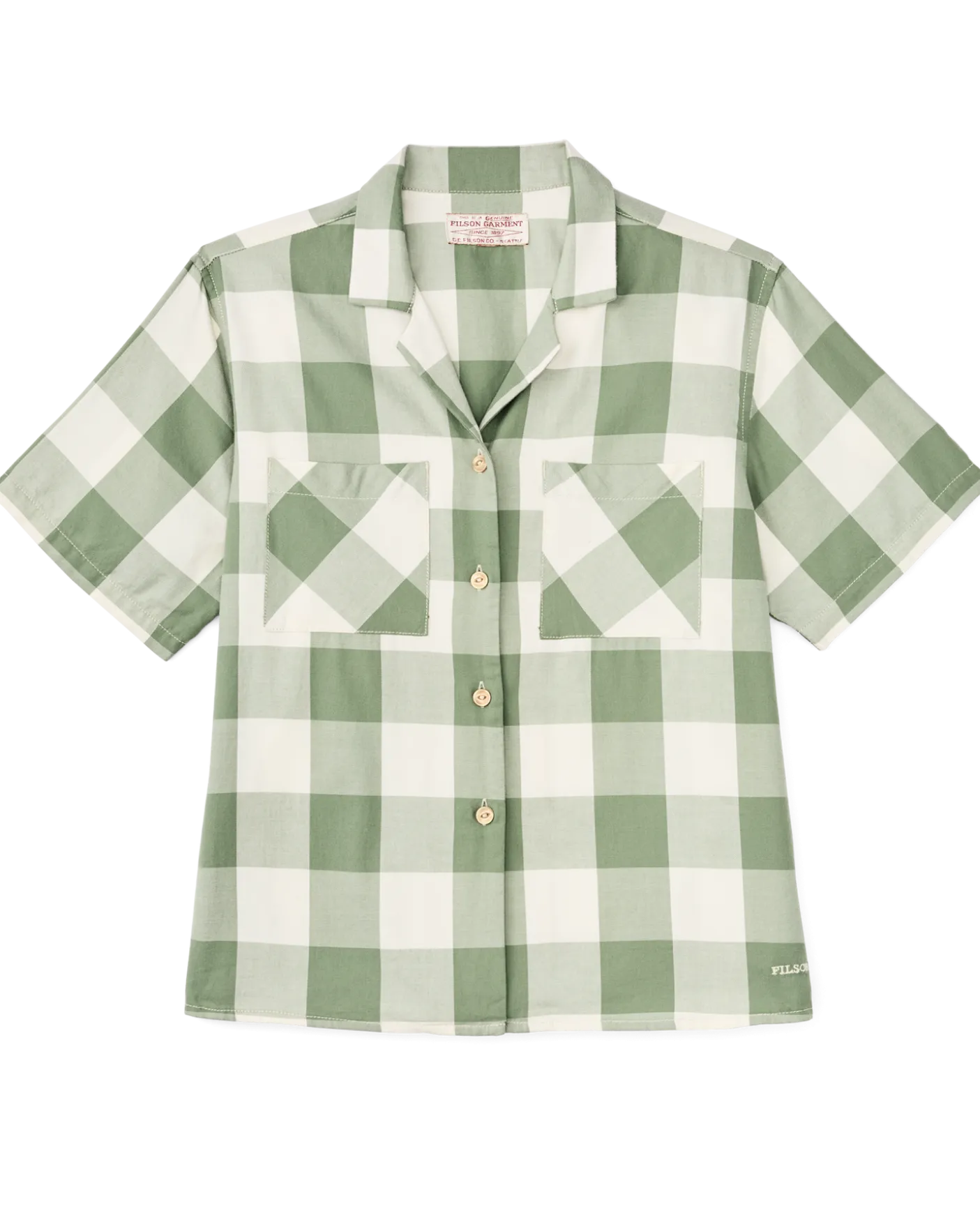 Women's Short Sleeve Camp Shirt