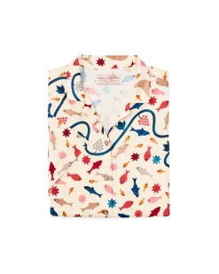 Women's Short Sleeve Camp Shirt