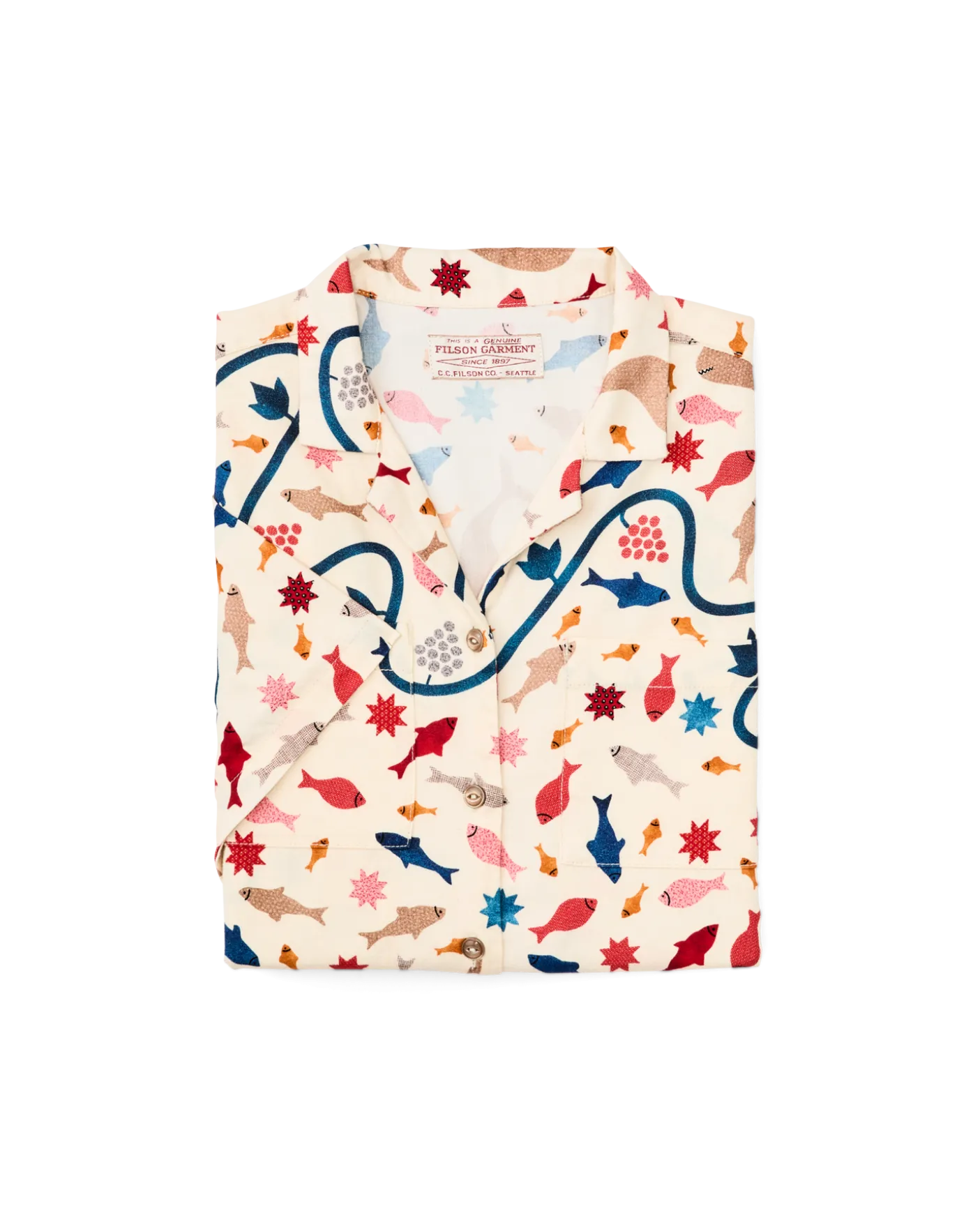Women's Short Sleeve Camp Shirt
