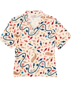 Women's Short Sleeve Camp Shirt