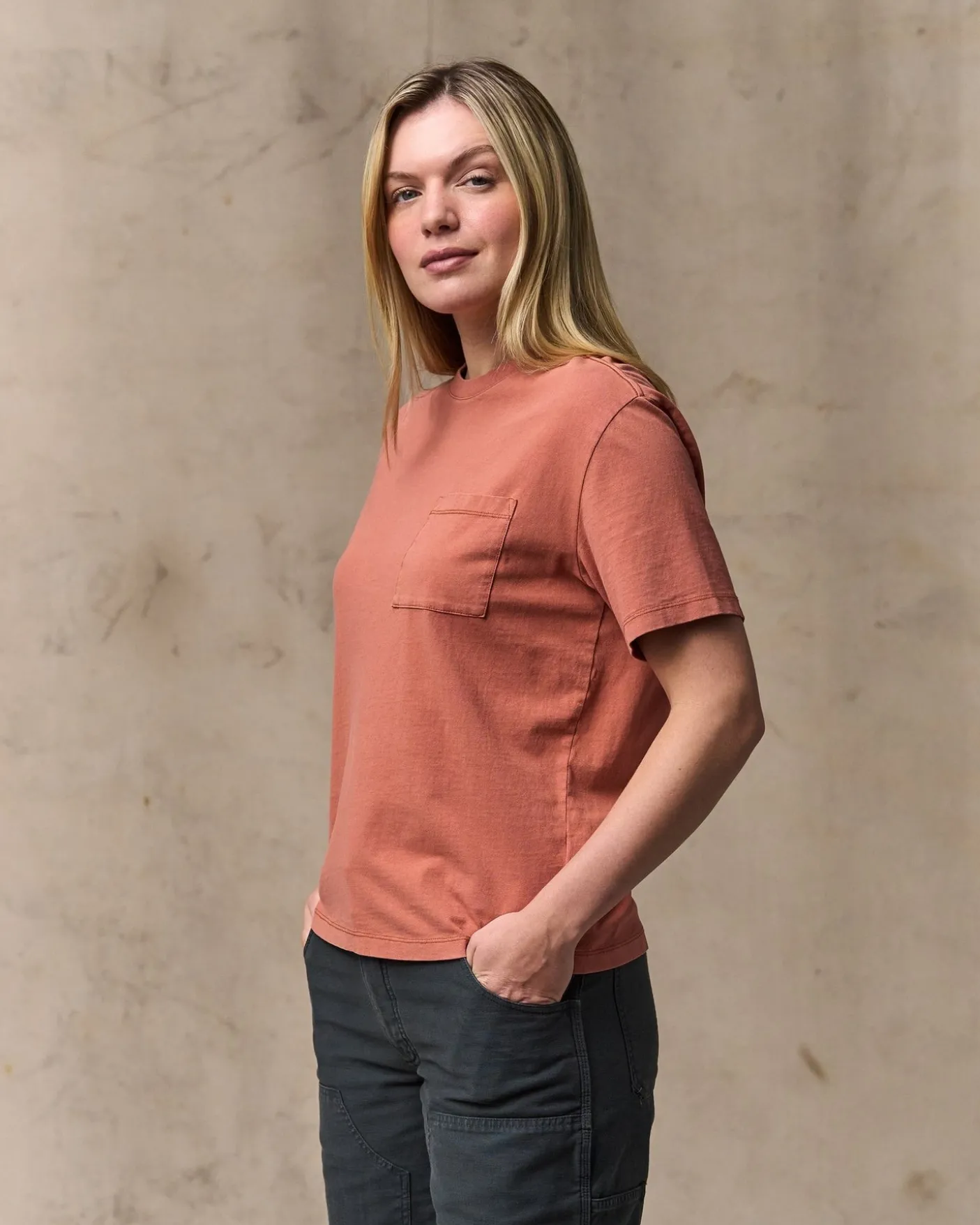 Women's Short Sleeve Pocket Tee