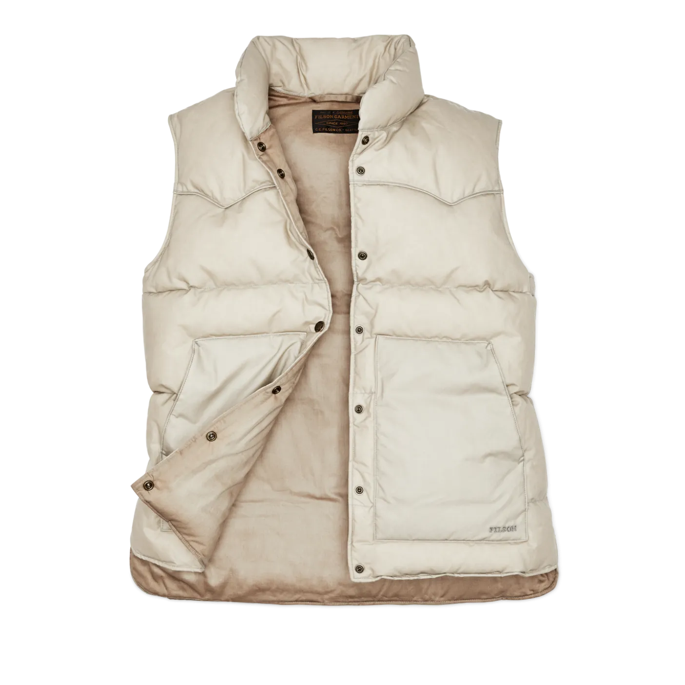 Women's Waxed Down Vest