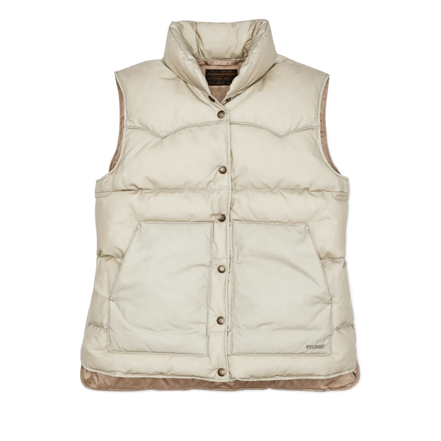 Women's Waxed Down Vest