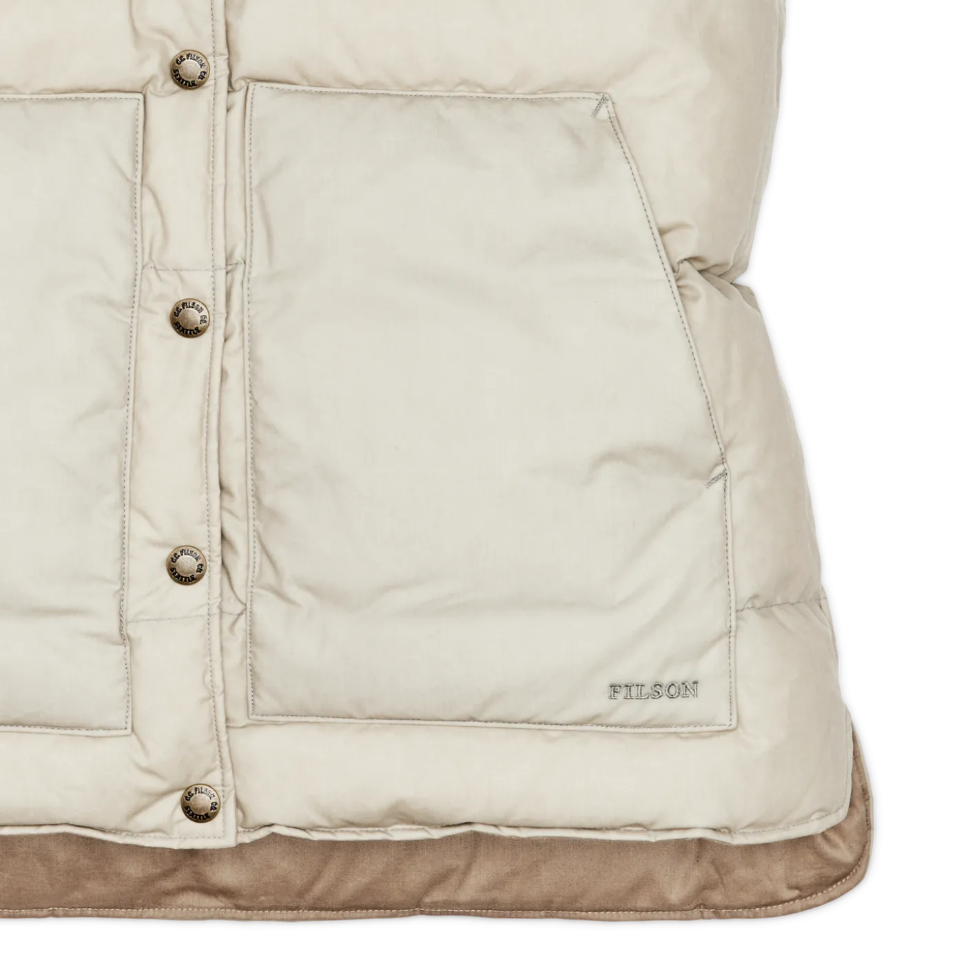 Women's Waxed Down Vest